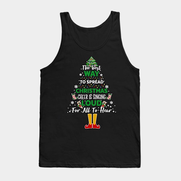 The best way to spread christmas Tank Top by TeeAbe